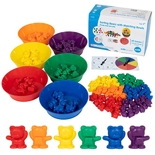 68pc Counting Bear Set with Matching Bowls
