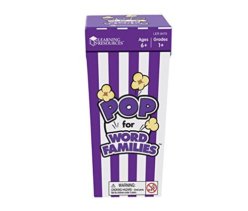 POP Word Families Game - Fun Learning Toy