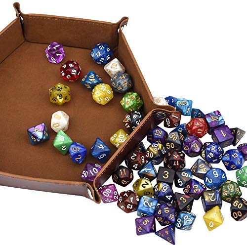 175-piece D&D dice with 25 colors