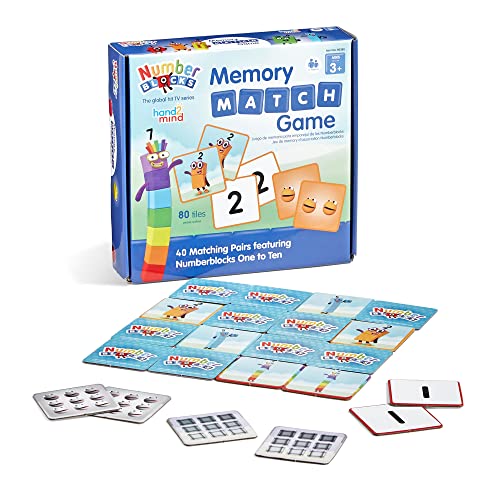 Numberblocks Bike Adventure & Memory Match Game Set