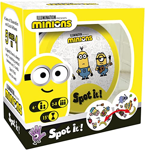 Minions Spot It! Matching Card Game - Kids Fun!