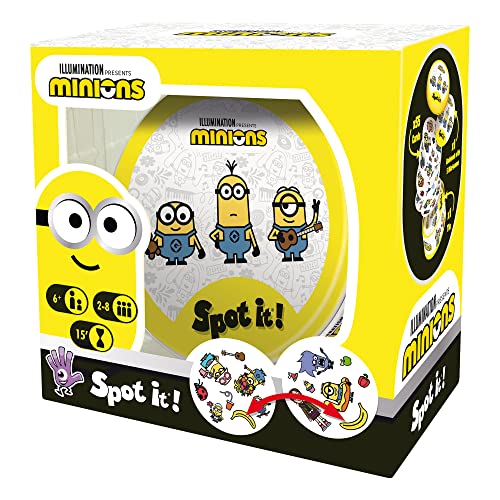 Minions Spot It! Matching Card Game - Kids Fun!
