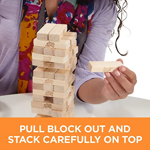 Wooden Jenga Game for Kids Ages 6+