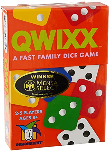 Fast-paced Family Dice Game: Gamewright Qwixx