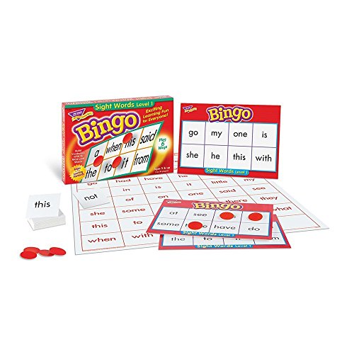 Sight Words Bingo Game for Kids