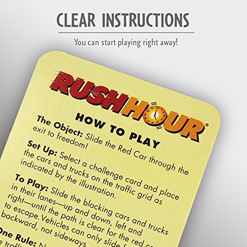 ThinkFun Rush Hour Brain Game - Ages 8+