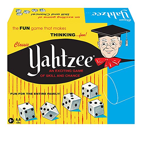 Exciting Classic Yahtzee Game, Ages 8+