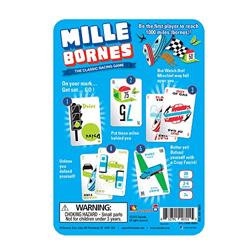 Mille Bornes Racing Game for Kids and Adults