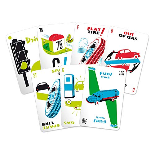 Mille Bornes Racing Game for Kids and Adults