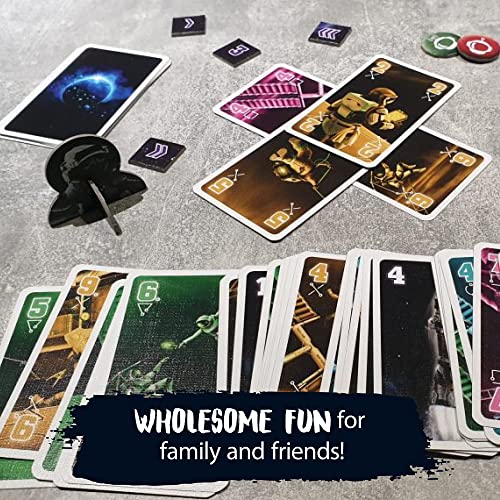 Cooperative Space Card Game for Kids