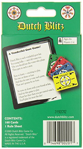 Dutch Blitz: Fast-Paced Card Game for Family Fun