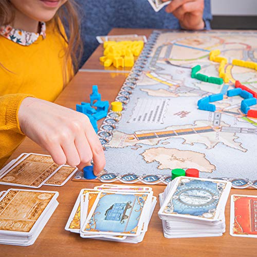 Europe Ticket to Ride Board Game