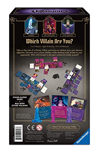 Disney Villainous Board Game for Ages 10+