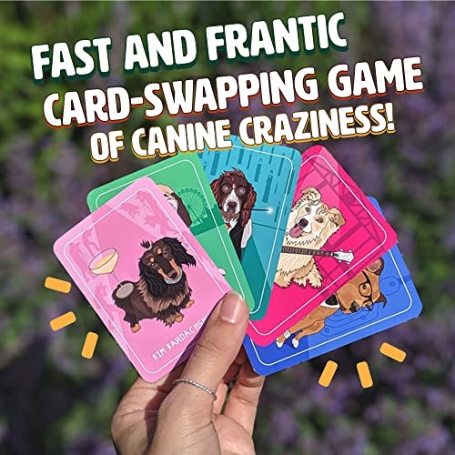 Canine Chaos Card Game for Kids