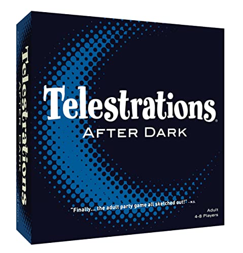 After Dark Telestrations: Adult Board Game Twist