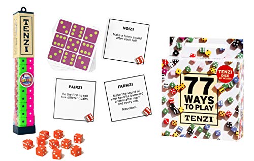 TENZI Dice Party Game Bundle - 77 Ways to Play