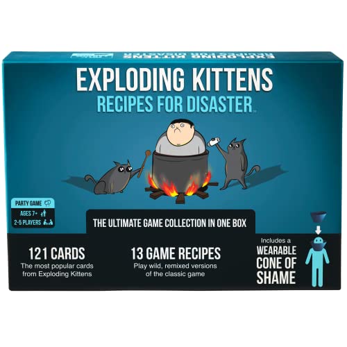 Deluxe Exploding Kittens Card Game Set