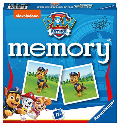 Paw Patrol Memory Game for Kids