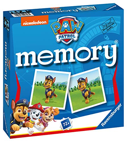 Paw Patrol Memory Game for Kids