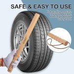 EONST Defense Weighted Wooden Tire Thumper & Bat