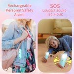 Rechargeable Personal Safety Alarm for Women