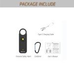Personal Safety Alarm with Loud Siren & Strobe