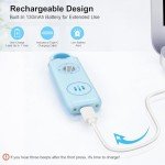 Gorfex 130dB Rechargeable Personal Alarm with Light