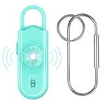 Loud 130dB Personal Safety Alarm with Keychain