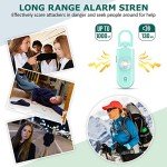 Loud 130dB Personal Safety Alarm with Keychain