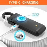 USB Rechargeable Personal Alarm with LED Light