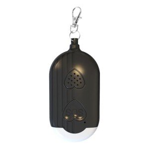 Rechargeable 130DB Personal Safety Alarm Keychain