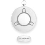 LeSheron Personal Safety Alarm Keychain - 130dB Pearl White