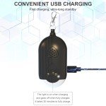 Rechargeable 130DB Personal Safety Alarm Keychain