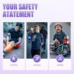 Compact Personal Safety Alarm with Loud Siren