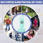 Dual Pack 140db Personal Safety Alarm with Strobe Light