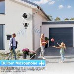 UltraHD 12MP Vandal-Proof Outdoor Security Camera