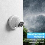 INNOSECU 8MP AI Security Dome Camera with Night Vision