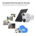 FameVibe Wireless 1080p Solar Security Camera