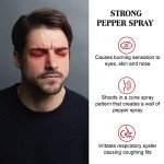 Mageloly OC Gel Pepper Spray, 32 Bursts 2.0% MC Defense Spray Belt Clip Holder. Pepper Spray Keychain for Women Self Defense. Tear Gas with Quick Release for Easy Access Finger Grip 7 Packs