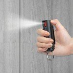 Mageloly OC Gel Pepper Spray, 32 Bursts 2.0% MC Defense Spray Belt Clip Holder. Pepper Spray Keychain for Women Self Defense. Tear Gas with Quick Release for Easy Access Finger Grip 7 Packs