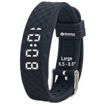 eSeasongear VB80 Plus 12 Alarm Vibrating Watch, Silent Wake Up Medication Reminder (Large, Black)