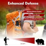 Compact Maximum Strength Pepper Spray for Outdoors