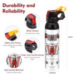 Compact Maximum Strength Pepper Spray for Outdoors