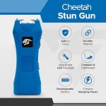 FURY Cheetah Stun Gun with Flashlight and Case