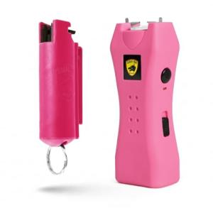 Women's Keychain Self Defense Stun Gun & Pepper Spray