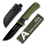 Alpedge Tactical Knife with Rotating Belt Sheath
