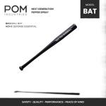 POM 30" Beech Wood Bat for Self Defense
