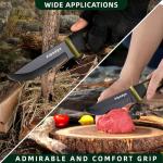 Alpedge Tactical Knife with Rotating Belt Sheath