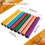 Lightweight Aluminum Alloy Relay Batons - 8 Pack