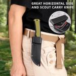Alpedge Tactical Knife with Rotating Belt Sheath